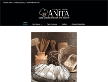 Tablet Screenshot of cookingwithanita.com